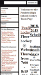 Mobile Screenshot of penfieldnyhockey.com
